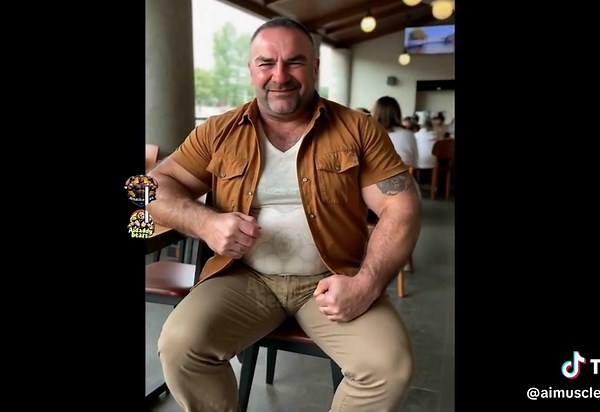 DomFerrara in Italy#musclebear #daddybears