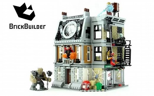 乐高 超级英雄 76108 奇异博士至圣所大对决