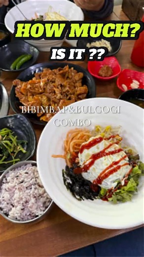 Bulgogi&Bibimbap=$?