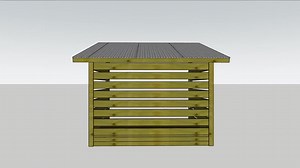 Firewood Shed Plans 8x8 - PDF Download - Etsy