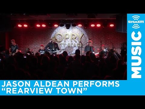 Jason Aldean performs Rearview Town at Opry City Stage for The Highway