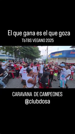 El que gana es el que goza ➡️ Caravana de Campeones ➡️ TBS VEGAN0 2025 @clubdosafamilia