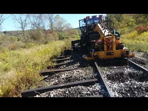 Tie Gang: Nordco TRIPP Inserting Ties, and a Plater