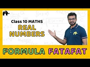 Real Numbers Class 10 Maths Formulas Sheet | Revision List CBSE NCERT