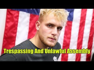 Jake Paul Charged With Trespassing And Unlawful Assembly After Looting Incident At Arizona Mall