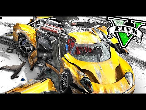 COCHES SUPER DEFORMADOS WTF??? GTA V PC MOD DEFORMACIONES EXTREMAS DE COCHES GTA 5 MOD PC Makiman