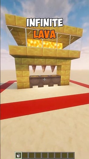 Infinite lava farm in #minecraft