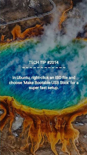 Quickest Ubuntu Bootable USB | 2026-01-14 | #Shorts #TechTips #programmingtips #codinghacks