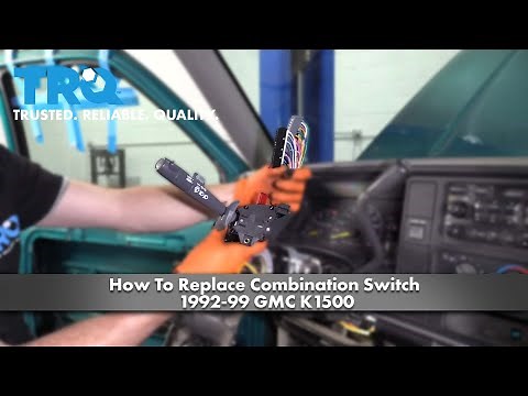 How To Replace Combination Switch 1992-99 GMC K1500