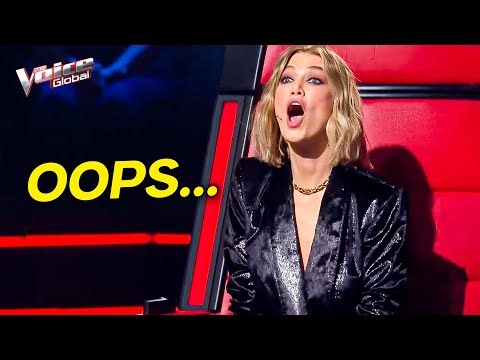 Delta Goodrem Forgot She was ON AIR! | The Voice