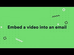 Vidyard with Marketo - Embed a video into an email