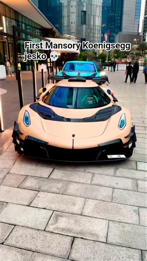$4.000.000 Million First Mansory Koenigsegg Jesko insane Carbon 💀 At Street of Hypercar Spotted..! 🚀