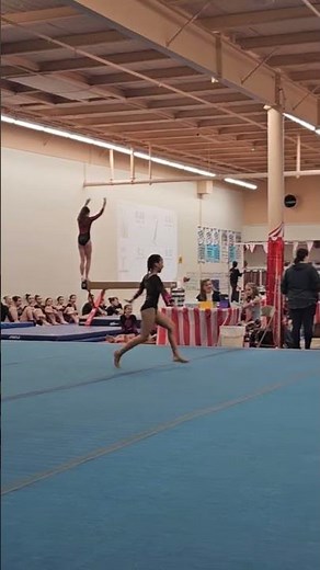 gymnastics Xcel Gold on Floor