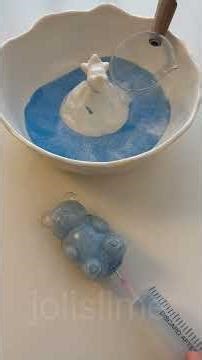 DIY Glacier Blue Mini Bear Stress Ball Tutorial