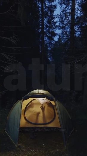 Camping in Heavy Rain: How to Stay Dry & Enjoy the Trip#campping#rain#shorts