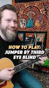 Jumper by Third Eye Blind - Guitar Lesson (Simplified)