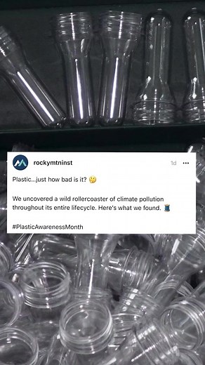 ♻️ Plastic: The (not so) good, the bad, and the ugly. This #PlasticAwarenessMonth, we closely examine its climate impact throughout its lifecycle. With different plastic types and manufacturing processes, emissions can vary significantly. Sustainable plastics design is crucial in reducing environmental pollution. Learn more: https://bit.ly/3rHL14o | RMI | Facebook