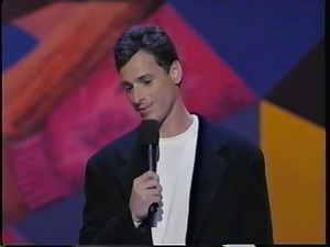 Happy Birthday to our funny friend Bob Saget. This is from his set at Comic Relief VI at The Shrine Auditorium in Los Angeles in 1994. | All Things Comedy