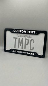 Custom License Plate Frame Personalized Text Metal Plate Cover Logo or Photo Holder Funny New Driver Gag Gift Car Decor Accessories Present - Etsy Canada