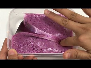 How To Make Twilight Sparkling Slime | Violet Metalic Slime