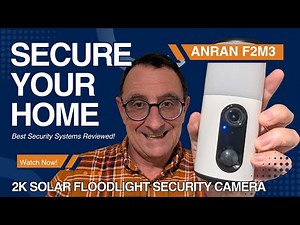 ANRAN F2M3 2K Solar Floodlight Security Camera