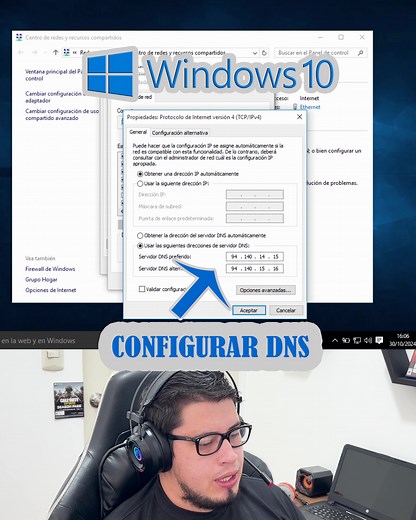 Como Configurar DNS Adguard en Windows 10 y BIoquear Anunci0s Gr4tis. #dnsadguard #dns #Windows10 | PC fácil Digital