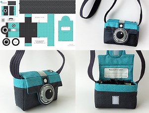 Make a Retrotastic Camera-Shaped Bag