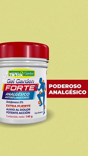 Alivio muscular con Gel Garden Forte