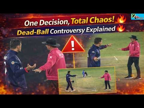 Dead-Ball Drama Explodes! Umpire Intervenes, Bowler Forced To Re-Bowl। IND vs NAM
