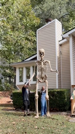 23K views · 209 reactions | What should we name our 12” skeleton? #halloween #Skeleton #decorations | Maegan Machine | Facebook