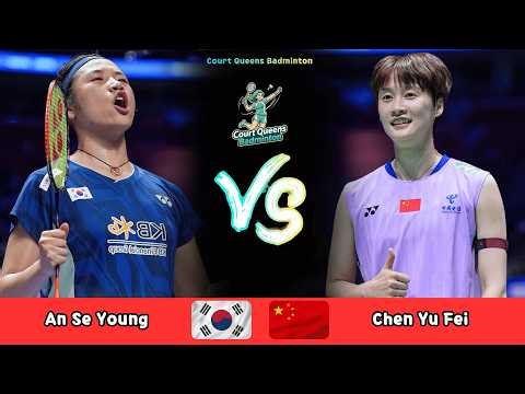 Women's Singles | An Se Young (KOR) vs Chen Yu Fei (CHN) |💯🔴‼️| Badminton 2026