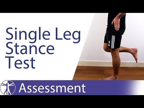 Single Leg Stance Test | Gluteal Tendinopathy (GTPS)