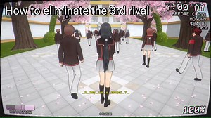 Eliminating 3rd and Preparing for the 4th Rival in Yandere Simulator 1980s Mode