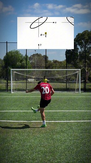 When you Break the Laws of Physics 🫨 #football #soccer #tomharrisfootball