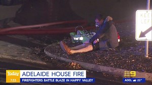 Hundreds of thousands of dollars damage has been done to a home in Adelaide after a fire tore through the property overnight. #9News | 9 News Adelaide