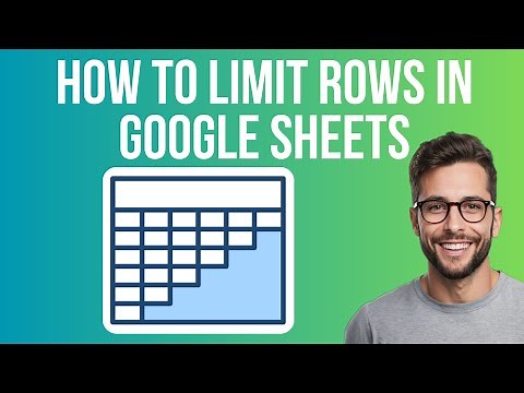 How To Limit Rows In Google Sheets