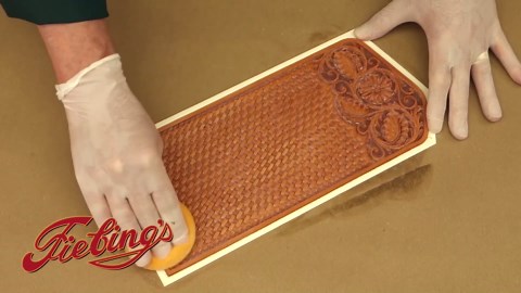 Fiebing's Pro Resist (4oz) - A resist for maximizing the Contrast when Antiquing, Staining or Dyeing Leather - Top Finish to Emphasize Designs when Dyeing & Resists Moisture Sun and Dirt