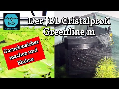 JBL Cristal Profi Greenline m im Garnelenaquarium - Upgrade des Filters und Update vom Becken