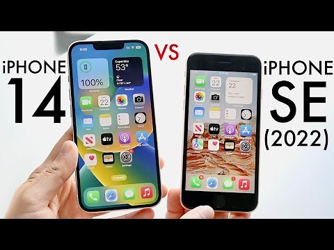 iPhone 14 Vs iPhone SE (2022)! (Comparison) (Review)