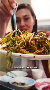 First Time Trying Korean BBQ in South Korea