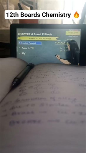 Class 12th Preparation for chemistry Exam 2026