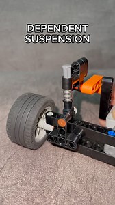Dependent Suspension System #lego #technic #legotechnic #legochassis #steering #suspension #mechanical #diy #mechanism #legotechnicmoc #legofan #legomoc | Bricks Master Builders