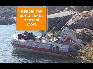 Making an Awning for Boats (cheap and durable) DIY Boat Tent