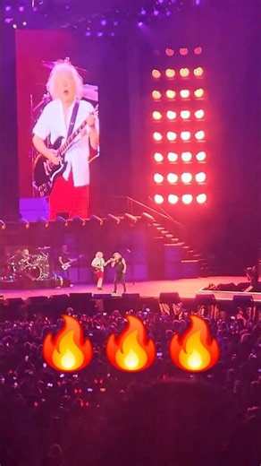 AC/DC - "You Shook Me All Night Long" LIVE in Nashville 🤘⚡ | PWR UP Tour 2025 #Shorts