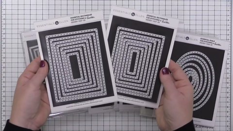 A2 Piercing Plate 2 by Ellen Hutson, Essentials by Ellen Designer Dies, Paper Embroidery Die