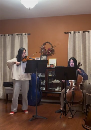 Intermezzo no.5 Gliere duet Cello/Violin . . . #violin #cello #duet #classicalmusic #fyp