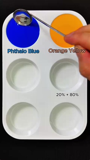 Phthalo Blue Orange Yellow Mix: What Color Do You Get?