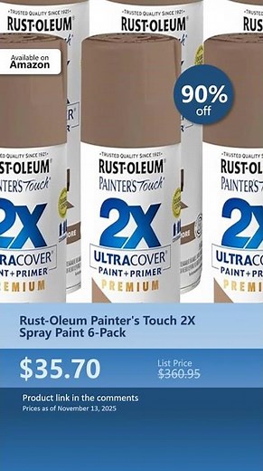 Rust-Oleum Painter's Touch 2X Spray Paint 6-Pack