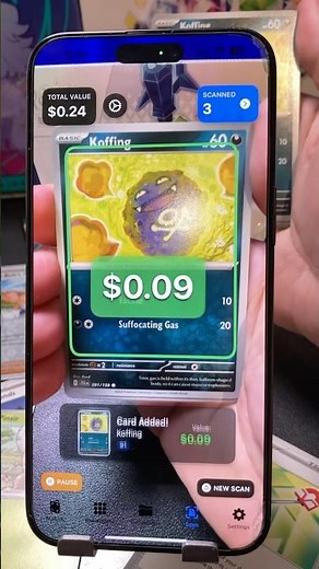 Watch how fast you can scan your Pokémon cards with MyDex — here’s a quick demo! #pokemoncards