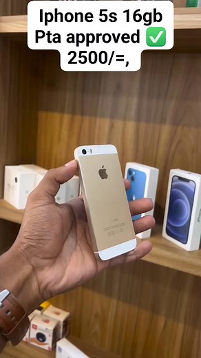 22K views · 156 reactions | iPhone 5s 16gb Pta Approved ✅ SEALED New Stock Price : 2500/= Inbox To Order #iphone #apple #iphone5s | Non Custom Paid Ahmad Autos | Facebook